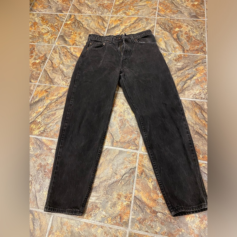 Levi’s 550 black jeans size 33x30